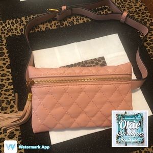 Quilted Fanny Packs with detachable belt!!!